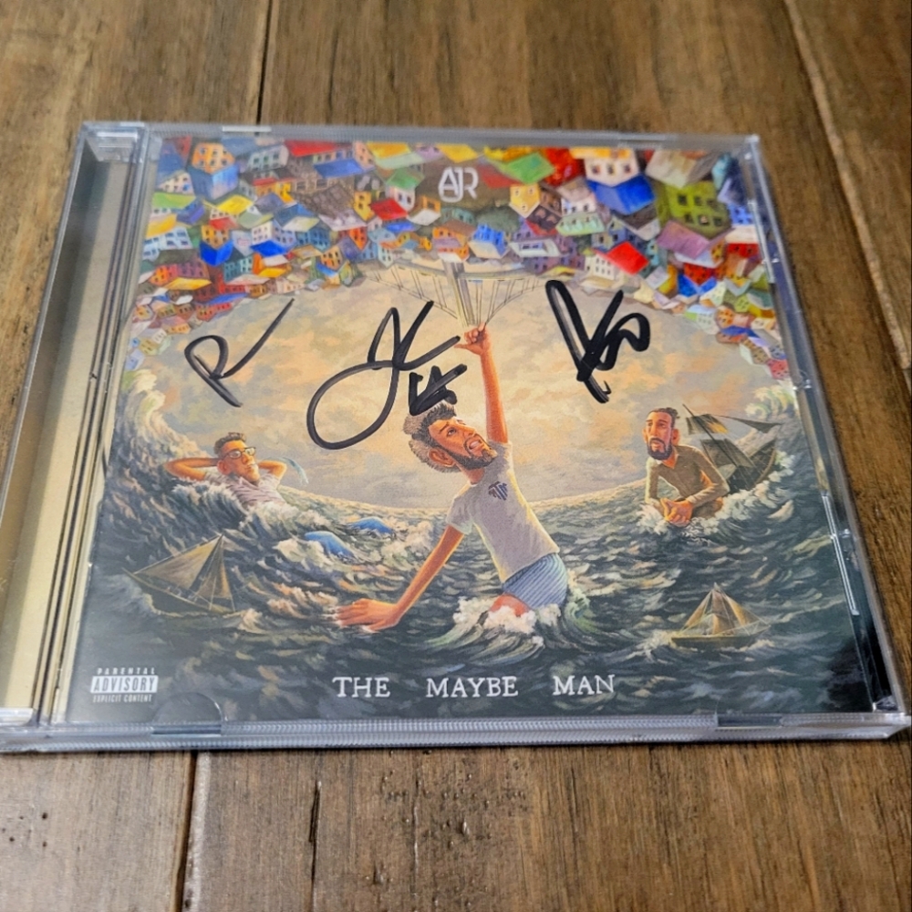 AJR 2024 The Maybe Man Album AUTOGRAPHED - Picture 2 of 4